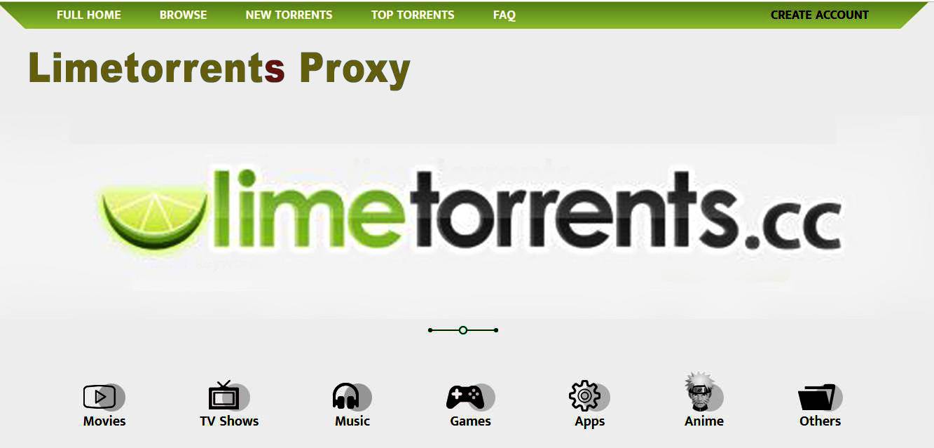 Limetorrents Proxy