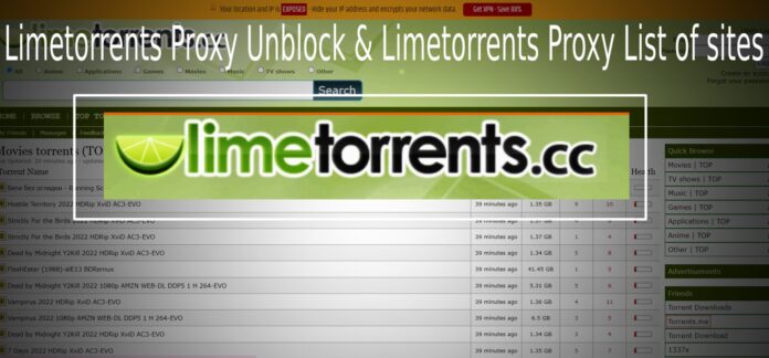 Limetorrents Proxy