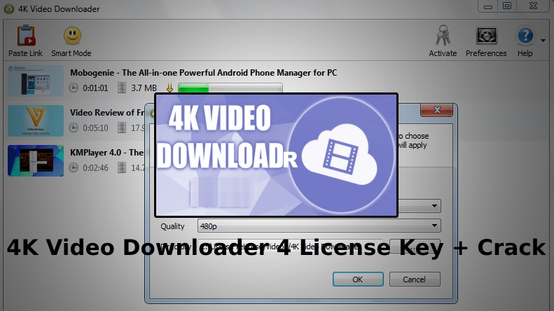 4K Video Downloader 4 License Key + Crack Full Activation Key 2022