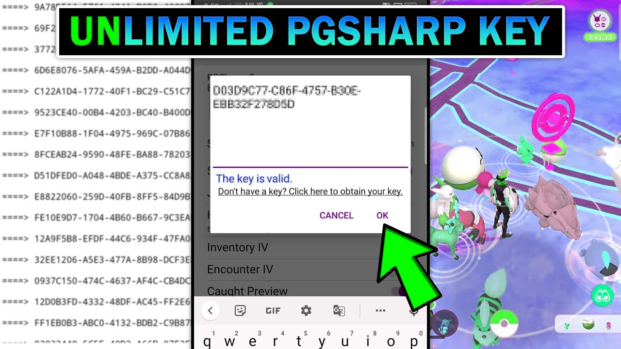 Chave De Acesso Pgsharp - Pokemon Go - DFG