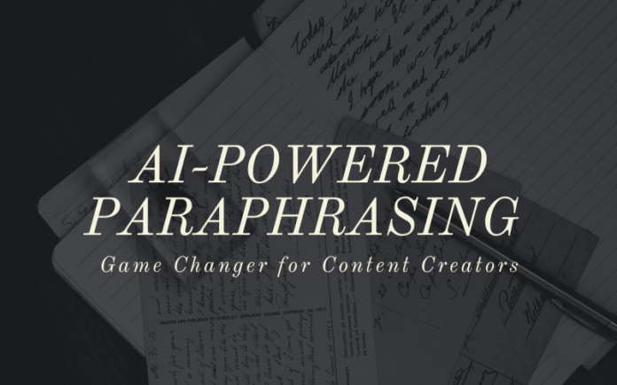 AI-powered Paraphrasing