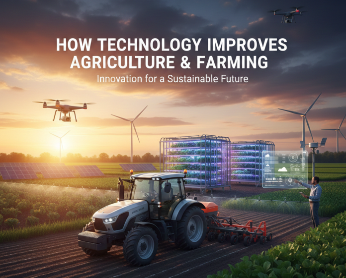 Technology Improves Agiculture & Farming