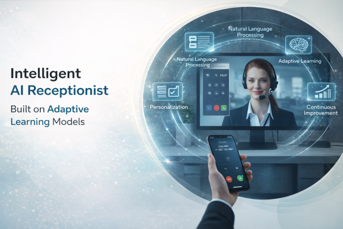 Intelligent virtual receptionist interface